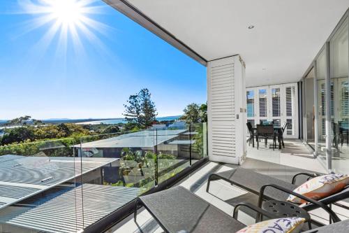 Ein Balkon oder eine Terrasse in der Unterkunft The Rise Noosa
