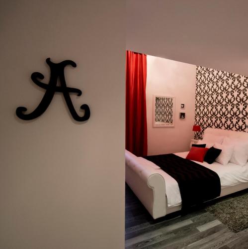 Postel nebo postele na pokoji v ubytování Bed&Breakfast Andio
