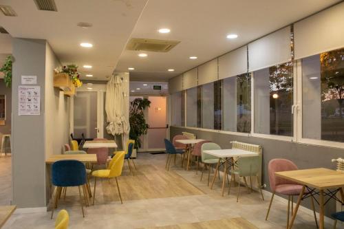 Coin salon dans l'établissement Hotel Alda Ciudad de Soria