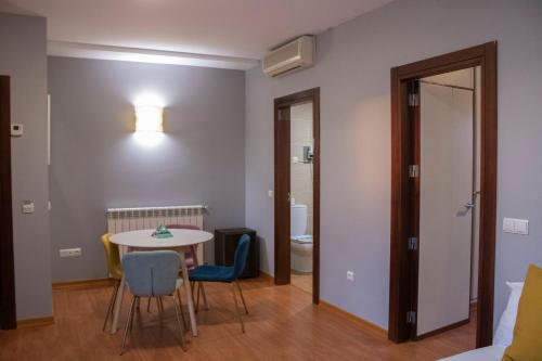 Coin salon dans l'établissement Hotel Alda Ciudad de Soria
