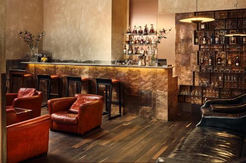Lounge alebo bar v ubytovaní Hotel Copernicus