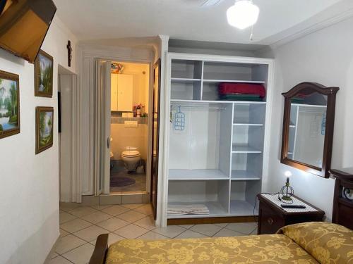 Koupelna v ubytování Villa Rosa