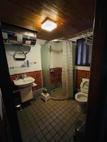 Ένα μπάνιο στο Dwell in Quemoy Homestay