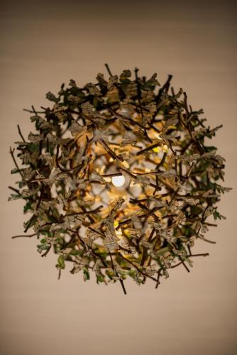 a round arrangement of plants in a room at Cape Heritage Hotel in Cape Town