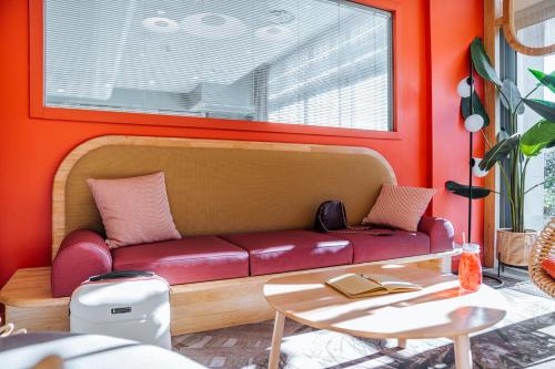 Zona de estar de ibis Styles Antibes