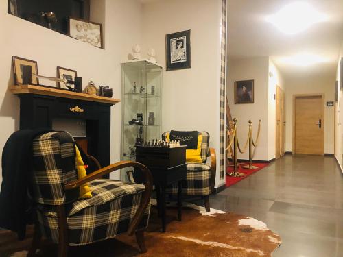 Χώρος καθιστικού στο Villa La Via ***