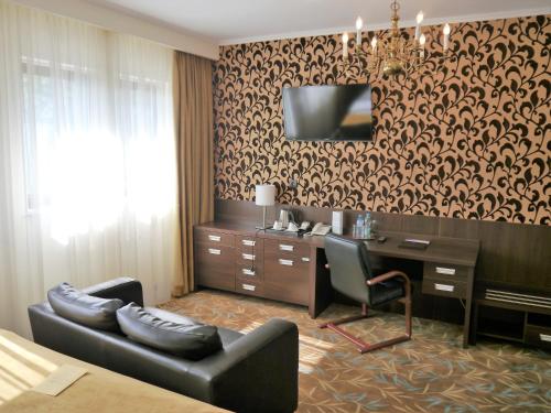 Coin salon dans l'établissement Centrum Barnabitów