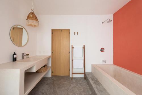 Ванная комната в Casa Neem