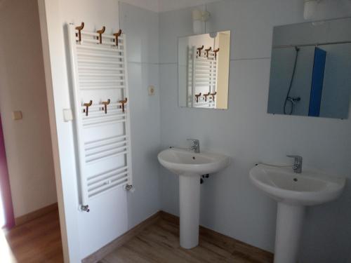 A bathroom at Albergue Fresno de Cantespino - La Tormenta