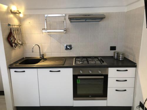 Nhà bếp/bếp nhỏ tại Ca' Tancin