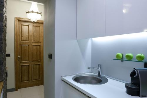 A kitchen or kitchenette at Apartment Silicon Valley