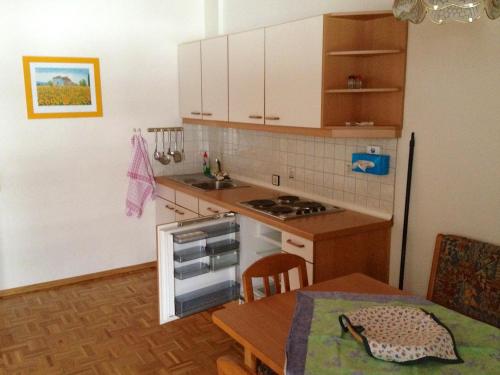 Kuchyň nebo kuchyňský kout v ubytování Ferienwohnungen Pernull