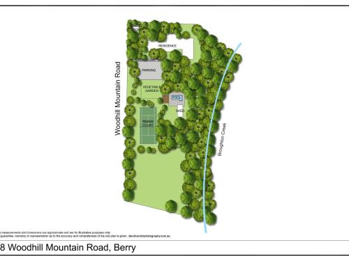 a plan of the proposed northmount mountain road berry at Milhouse Berry in Berry