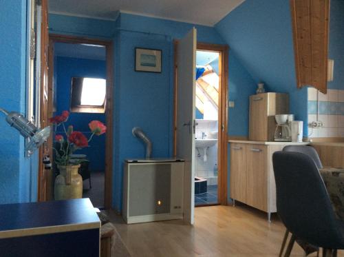 Dapur atau dapur kecil di Ilona Kis Kastély Panzió
