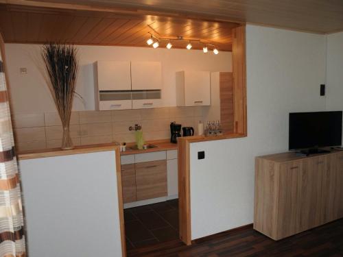 Kuchyň nebo kuchyňský kout v ubytování Apartment in Drachselsried near Ski Slopes