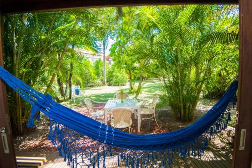 Taman di luar Apart Hotel Forte Blu