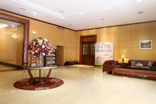 Posezení v ubytování Fushin Hotel - Tainan
