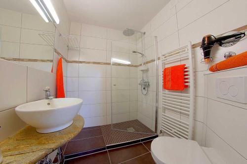 Koupelna v ubytování Apartment 410