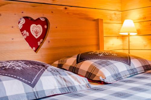 Cama o camas de una habitación en Auberge De Liezey