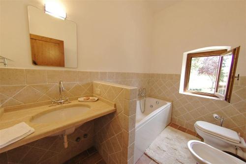 Ένα μπάνιο στο Casa del Vignaiolo