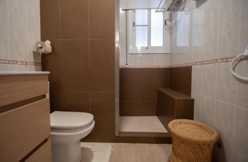 Kylpyhuone majoituspaikassa Casa Riu Avall