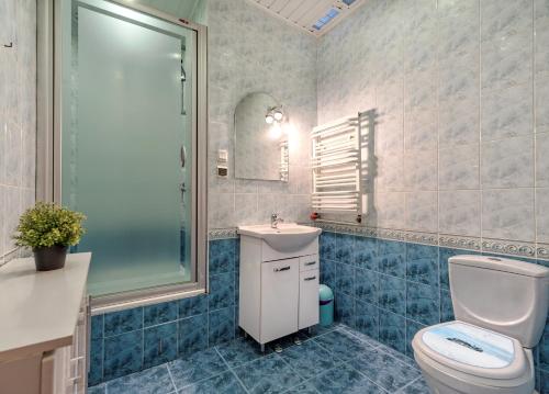 Koupelna v ubytování Mieszkanie Polonia - ACCO RENT