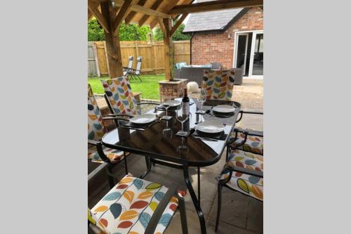 Αίθριο ή υπαίθριος χώρος στο Dove Nest Cottage Blackpool Lytham St Annes