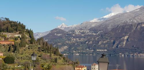 a view of a lake with mountains in the background at Bellagio Holiday Home in Bellagio