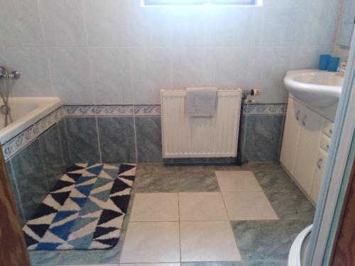 Et badeværelse på Privát U čápů v Beskydech