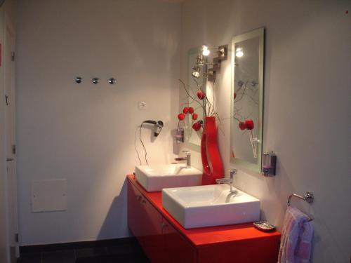 Ванная комната в Quinta das Leiras - Rubiães