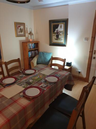 Posezení v ubytování Sidhean Dubha Holiday Home