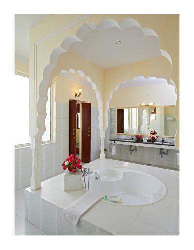 Un baño de Mandawa Haveli