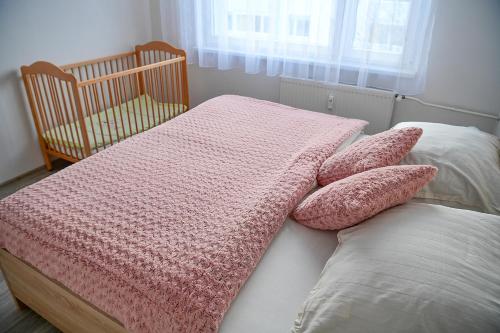 Apartmán Lydieにあるベッド