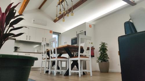 Dining area in the holiday home