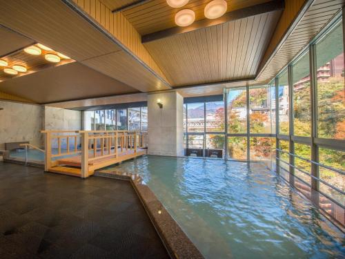 Piscina di Kinugawa Plaza Hotel o nelle vicinanze