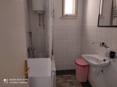 Koupelna v ubytování Apartment Bina