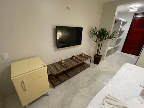 TV a/nebo společenská místnost v ubytování Ronco do Mar Cumbuco