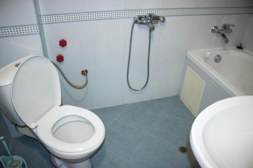Ένα μπάνιο στο Guest House Ilinden