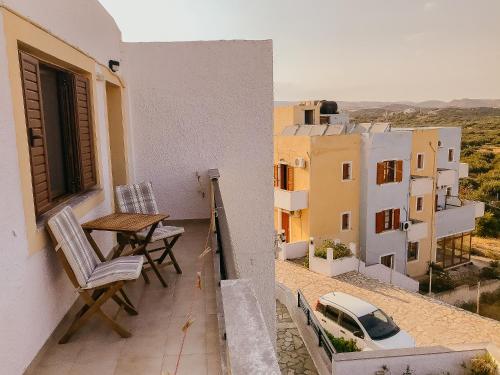 Balkón nebo terasa v ubytování Flamingo Apartments