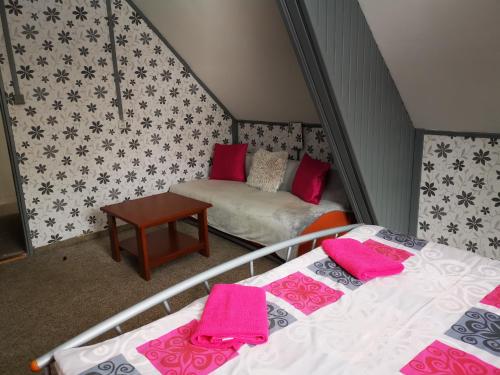 Postel nebo postele na pokoji v ubytování Penzion Tomy Na Pláži