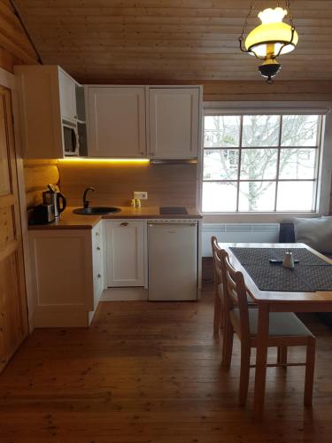 Köök või kööginurk majutusasutuses Arina Cottages