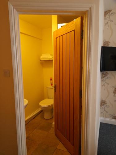 Koupelna v ubytování Foss Room