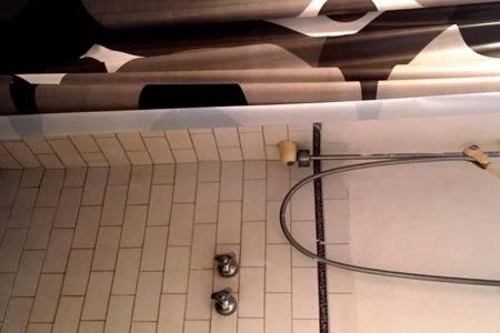 Ванная комната в Nice apartament 100m to Sea 2*floor