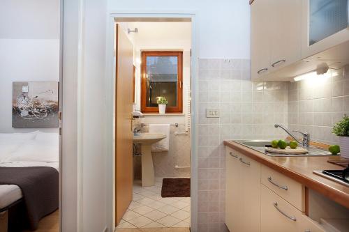 Koupelna v ubytování Apartments Agava Romantic