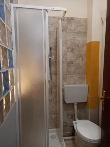 Koupelna v ubytování B&B SICILIA