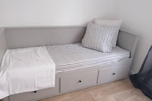 Postel nebo postele na pokoji v ubytování Logement à 25min de Paris avec parking