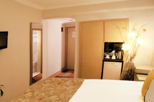 Katil atau katil-katil dalam bilik di SV Business Hotel Diyarbakır