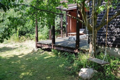 Κήπος έξω από το Ferienwohnung in Peetzig am See