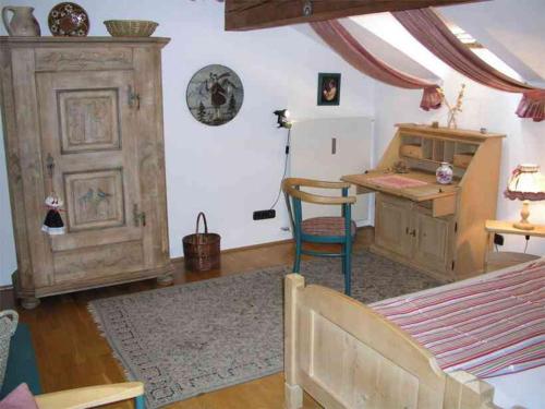 Postel nebo postele na pokoji v ubytování Ferienwohnung Hemme