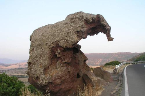 Paesaggio naturale nelle vicinanze della villa